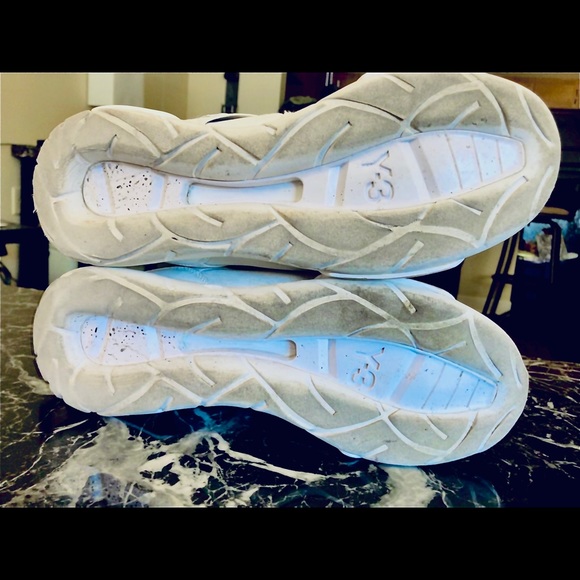 y3 qasa high triple white